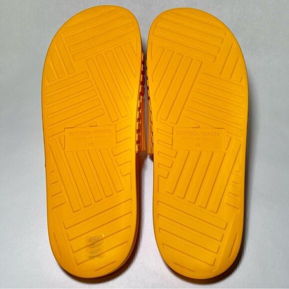 Bottega Veneta Slider Sandals in Tangerine main image 4